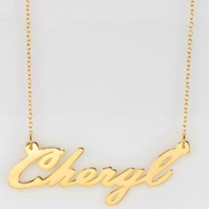 Verklaring hanger gepersonaliseerde ketting naam ketting goud zilver